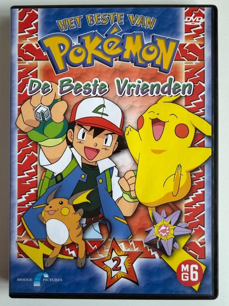 Pokemon - Beste Vrienden DVD/ ACTIE 5=4, Alle leeftijden, Ophalen of Verzenden, Zo goed als nieuw