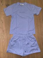 Daily Paper set shirt en korte broek lila mt XS, Kort, Paars, Daily Paper, Ophalen of Verzenden