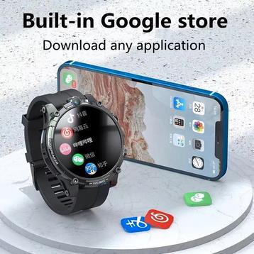 Smartwatch V20 Max 1.6 inch 4G LTE (4GB/128GB) Wi-Fi   beschikbaar voor biedingen