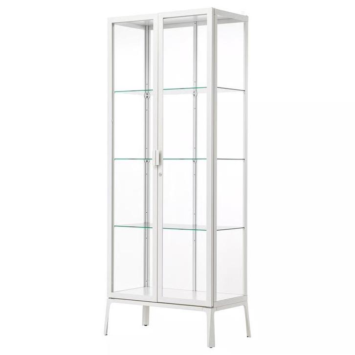 Ikea Milsbo Vitrinekast - Perfect voor verzamelaars!, Huis en Inrichting, Kasten | Vitrinekasten, Zo goed als nieuw, 150 tot 200 cm