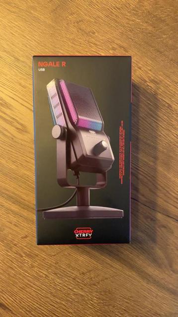 *NIEUW SEALED* Cherry Xtrfy Ngale R USB-microfoon beschikbaar voor biedingen