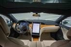 Tesla Model S Long Range Panodak Leer Adaptive Cruise Camera, Auto's, Automaat, Adaptive Cruise Control, Gebruikt, 100 kWh