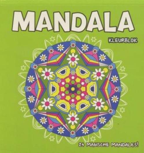 Kleurblokken mandala, Hobby en Vrije tijd, Tekenen, Nieuw, Papier, Schets- of Tekenboek, Ophalen of Verzenden