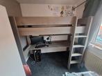 Hoogslaper 90x200 inclusief bureau, Huis en Inrichting, Slaapkamer | Stapelbedden en Hoogslapers, Ophalen, Eenpersoons, 160 tot 180 cm