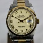 Rolex Datejust - 16233 - "Crème brûlée", Gebruikt, Rolex, Polshorloge, Ophalen of Verzenden