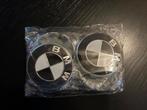 Bmw naafdoppen 68mm zwart wit set 4 stuks, Ophalen of Verzenden, Nieuw