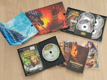 World of Warcraft & GuildWars PC CD-ROM Games beschikbaar voor biedingen