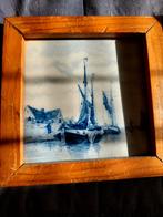 Hollandse tegeltjes in lijst, Ophalen of Verzenden