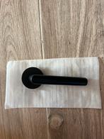 Deurklinker modern rond mat zwart, Doe-het-zelf en Verbouw, Hang- en Sluitwerk, Ophalen, Nieuw, Klink of Kruk