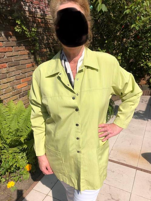 Mooie Groene blazer jasje kostuum dames 44-46 xxl zgan, Kleding | Dames, Jasjes, Kostuums en Pakken, Zo goed als nieuw, Jasje