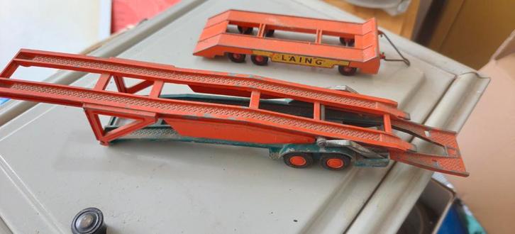 Matchbox Guy Warrior Autotransporter, Hobby en Vrije tijd, Modelauto's | 1:43, Gebruikt, Overige typen, Matchbox, Ophalen of Verzenden
