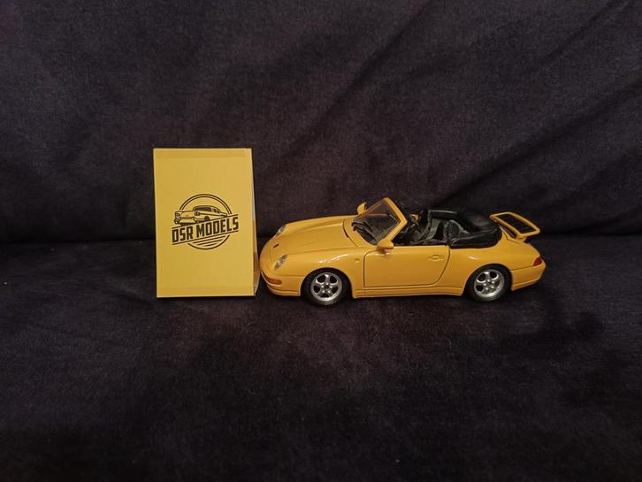1:24 Porsche 911 Carrera, Hobby en Vrije tijd, Modelauto's | 1:24, Zo goed als nieuw, Auto, Bburago, Ophalen of Verzenden