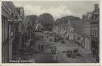 Bolsward (Fr.) Dijkstraat, veel Volk en Auto's, gelopen 1935, Verzenden, 1920 tot 1940, Gelopen, Friesland