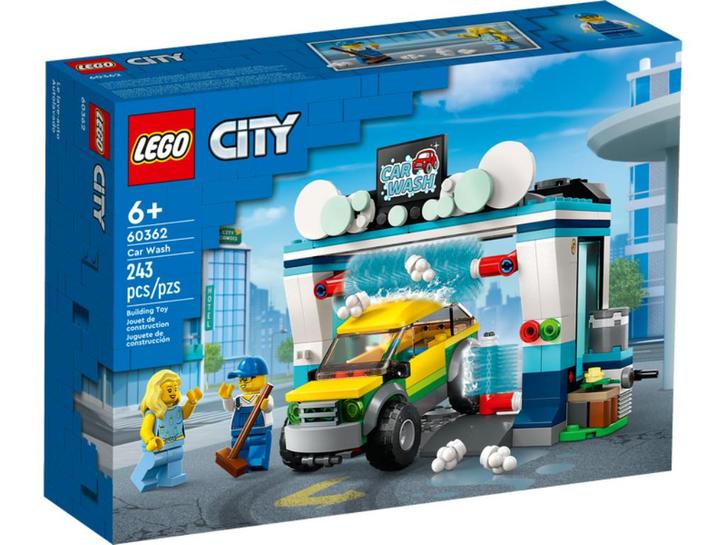 Lego City 60362 Autowasserette NIEUW ONGEOPENDE DICHTE DOOS, Kinderen en Baby's, Speelgoed | Duplo en Lego, Nieuw, Lego, Complete set