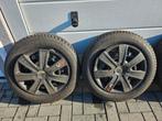 Mercedes Winterbanden 5x112, 66.5 naaf, 8mm dunlop sport 5, Ophalen, 16 inch, Banden en Velgen, Personenwagen