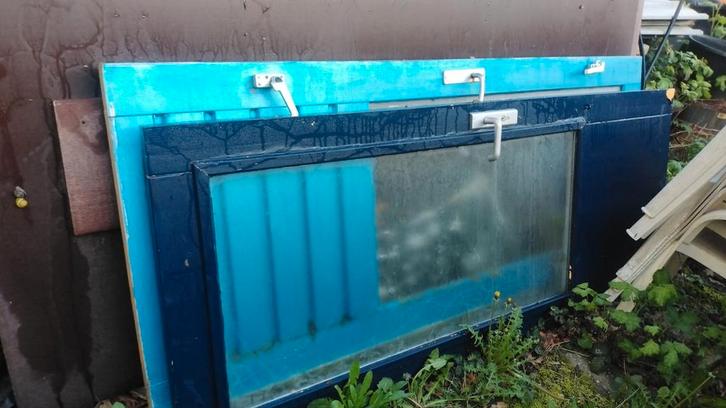 2 deuren, kunnen nog prima gebruikt worden, Doe-het-zelf en Verbouw, Deuren en Horren, Gebruikt, Ophalen