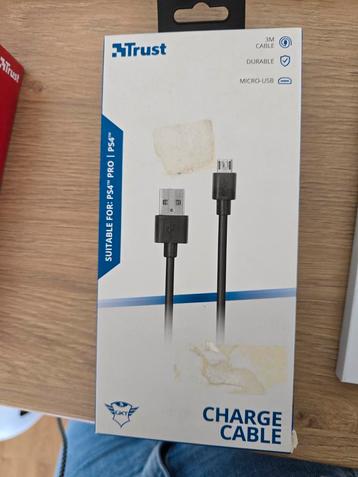 Trust 3M Micro USB Kabel - PS4 Controller Opladen beschikbaar voor biedingen