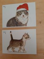 24 ansichtkaarten Franciens katten (2), Verzenden, 1980 tot heden, Ongelopen, Hond of Kat