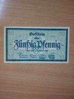 Duits Notgeld Kiel Noodgeld, Postzegels en Munten, Bankbiljetten | Europa | Niet-Eurobiljetten, Duitsland, Ophalen of Verzenden