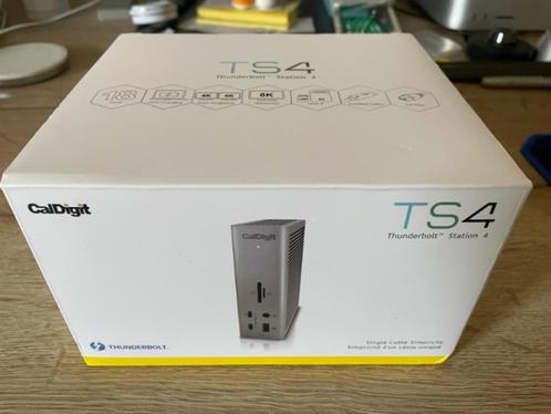 CalDigit TS4 Docking Station - ZGAN, in originele verpakking, Computers en Software, Dockingstations, Zo goed als nieuw, Docking station