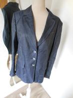 jasje van PETER HAHN met linnen, Blauw, Maat 42/44 (L), Ophalen of Verzenden, Zo goed als nieuw
