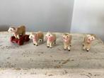 Antieke schaapjes 4 cm hoog, Antiek en Kunst, Curiosa en Brocante, Ophalen of Verzenden