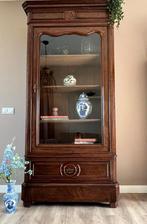 Louis-philippe Boekenkast Vitrinekast Authentiek Erfstuk, 100 tot 150 cm, Josièfine Vintage Line, Ophalen of Verzenden, Zo goed als nieuw