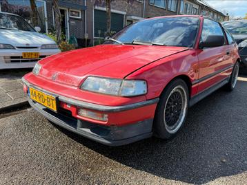 Honda CRX type 2 ee6_DualCarb_Automaat_1990 Rood beschikbaar voor biedingen