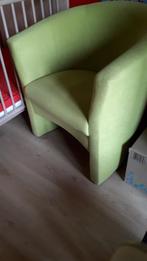Groene stoelen te koop, zelf ophalen!, Twee, Kunststof, Gebruikt, Ophalen