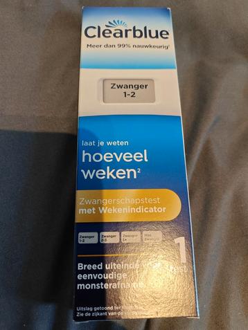 Clearblue Zwangerschapstest met Wekenindicator beschikbaar voor biedingen