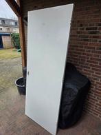 3 Witte binnendeur, Ophalen, Gebruikt, 80 tot 100 cm, Binnendeur