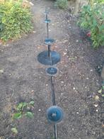 Metalen Tuin Kandelaar, Gebruikt, Zwart, Ophalen of Verzenden, Kandelaar