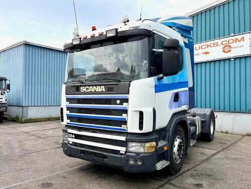 Scania R114-340 LA 4x2 (2 FUEL LINES!) (EURO 2 / 12 GEARS MA, Auto's, Vrachtwagens, Te koop, ABS, Elektrische buitenspiegels, Elektrische ramen