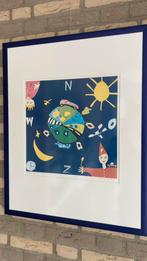 Zeefdruk Mappa Mondo 9/300, Antiek en Kunst, Kunst | Litho's en Zeefdrukken, Ophalen