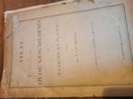 Antieke Atlas oude geschiedenis in kaarten & platen,  1901, Antiek en Kunst, Antiek | Boeken en Bijbels, Ophalen of Verzenden