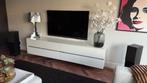 TV Hang Dressoir wit, GRATIS AF TE HALEN, breedte 220cm, Huis en Inrichting, Kasten | Dressoirs, Ophalen, Overige materialen, Gebruikt