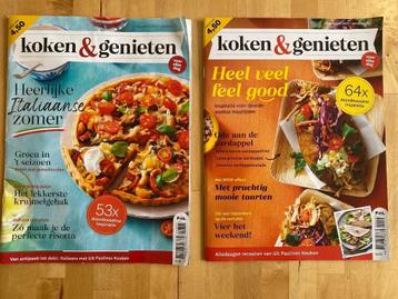 2 Koken en Genieten tijdschriften Augustus & September 2025 beschikbaar voor biedingen