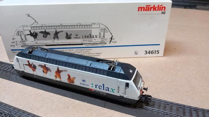 Marklin 34615, Hobby en Vrije tijd, Modeltreinen | H0, Zo goed als nieuw, Locomotief, Wisselstroom, Märklin, NS, Verzenden