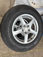4 Lichtmetalen velgen met winterbanden (3-4mm profiel), Auto-onderdelen, Banden en Velgen, Ophalen, Gebruikt, 16 inch, Banden en Velgen