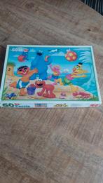 Sesamstraat Puzzel - Gebruikt, Ophalen of Verzenden, Meer dan 50 stukjes, Gebruikt, 2 tot 4 jaar