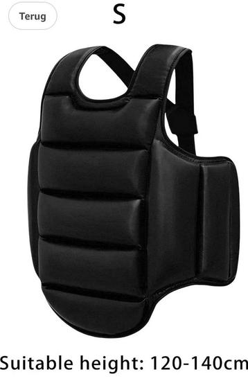 Kinder bodyprotector kickboksen, karten etc. beschikbaar voor biedingen