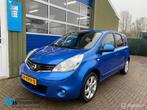Nissan Note 1.6 Life +|Cruise control|Trekhaak|Iso fix|Airco, Voorwielaandrijving, Gebruikt, Zwart, 4 cilinders