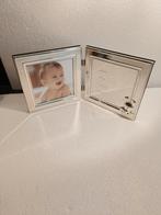 VERZILVERD BABY FOTO GEBOORTE LIJSTJE, Ophalen, Zo goed als nieuw