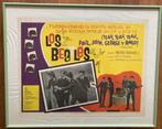 The Beatles - Mexicaanse filmposter- ingelijst, Ophalen of Verzenden, Zo goed als nieuw, Poster, Artwork of Schilderij