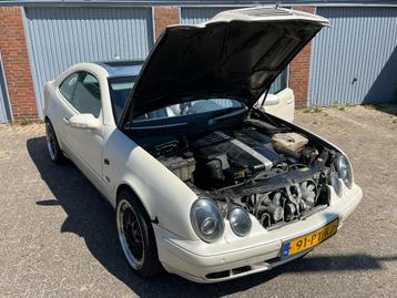 Mercedes-Benz CLK 430 Elegance 4.3 V8 AUT 1999 Wit beschikbaar voor biedingen