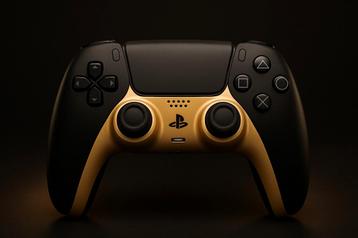 PS5 Controller Black & Gold+ Hall Effect = no more drift beschikbaar voor biedingen