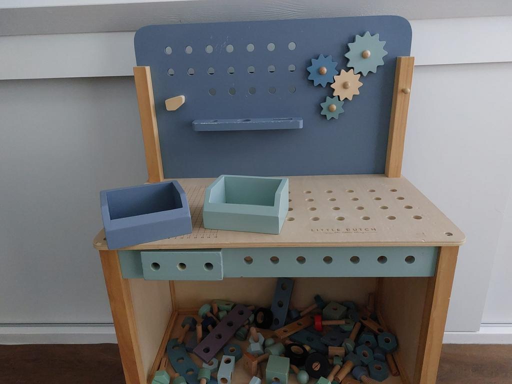 Houten speelgoed werkbank, Ophalen, Gebruikt, Overige typen