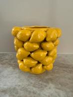 Des Pots citroen vaas, Ophalen of Verzenden, Zo goed als nieuw, Aardewerk of Porselein, Minder dan 50 cm