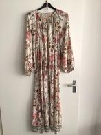 BOHO maxi jurk met bloemen en olijfjes motief., Ophalen of Verzenden, Zo goed als nieuw, Onder de knie