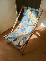 2 strandstoelen, tropisch vogel design, Ophalen, Zo goed als nieuw